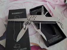 Mammut silver taschenmesser gebraucht kaufen  Burgdorf