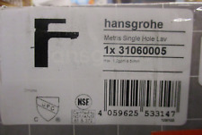 Hansgrohe metris chrome for sale  Martinsburg