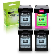 Cartucho de tinta 4 peças 60 XL 60 XL para HP Photosmart C4610 C4680 C4688 Deskjet D2660  comprar usado  Enviando para Brazil