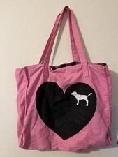 Bolsa de lona Victoria’s Secret rosa coração/branco para cachorro comprar usado  Enviando para Brazil