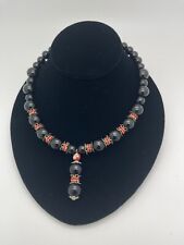 Black beaded collar for sale  Port Orange