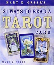 Mary K. Greer's 21 Ways to Read a Tarot Card by Greer, Mary K. Paperback Book, usado segunda mano  Embacar hacia Argentina