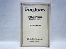 1922 1929 fordson for sale  Douglas