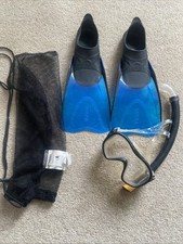 Decathlon snorkelling blue for sale  EASTBOURNE