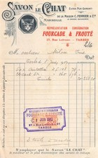 1917 savon chat d'occasion  Expédié en Belgium