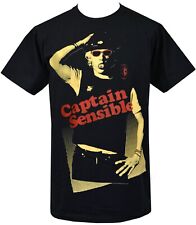 Camiseta punk masculina Captain Sensible the Damned 1977 anos 70 punk comprar usado  Enviando para Brazil