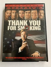 Thank You For Smoking (DVD, 2006, Widescreen) Aaron Eckhart, Robert Duvall comprar usado  Enviando para Brazil