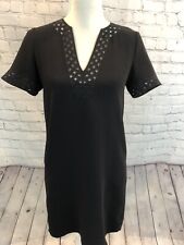 Vestido túnica Madewell balada preto ilhós F8760 feminino 00 comprar usado  Enviando para Brazil