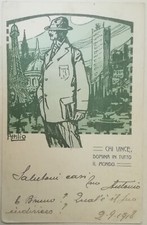 Cartolina regio esercito usato  Roma