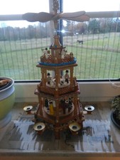 Holz weihnachts pyramide gebraucht kaufen  Langendorf