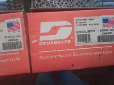 Orbital sander dynabrade for sale  Milton