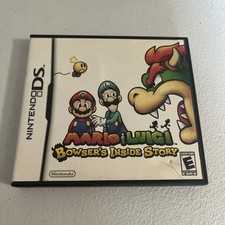Mario & Luigi Bowser’s Inside Story Estojo Original DS + Apenas Manual *Sem Jogo* comprar usado  Enviando para Brazil