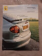 Usado, Pub de presse ancienne renault megane de 2001  - Old paper advertisement comprar usado  Enviando para Brazil