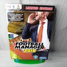JOGO FOOTBALL MANAGER 2016 EDIÇÃO LIMITADA PC CD ROM - JOGOS RETRÔ RAROS comprar usado  Enviando para Brazil