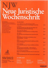Njw 2022 juristische gebraucht kaufen  Heidelberg