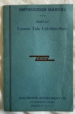 Eico model 221 for sale  Old Lyme