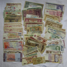 Sammlung 100 banknoten gebraucht kaufen  Borna