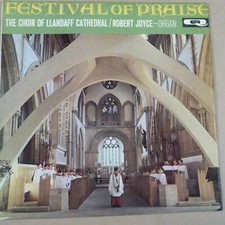 LP vinyl record FESTIVAL OF PRAISE Llandaff Cathedral Robert Joyce 1969 comprar usado  Enviando para Brazil