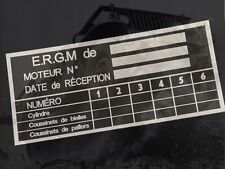 Plaque plaquette label d'occasion  Saint-Macaire