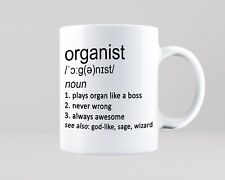Organist mug coffee for sale  ENFIELD