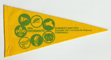 Boy scout pennant for sale  BILSTON