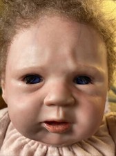 MUÑECA BOUNTIFUL BABY REBORN AWAKE 2008 ojos azules pelo rojo segunda mano  Embacar hacia Mexico