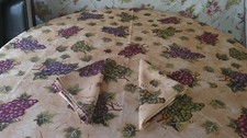 Grape tablecloth x28 for sale  Mapleville