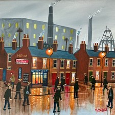 Mal.burton dipinto olio usato Mal.burton dipinto olio usato  Spedire a Italy