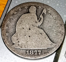 1877 50c. seated for sale  Fairhope