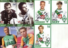 Autogrammkarten werder bremen gebraucht kaufen  Gelsenkirchen