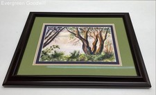 Signed framed watercolor for sale  Seattle