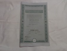 Certificato azionario compagni usato  Varano Borghi