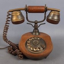 Telefono tavolo legno usato  Inverigo