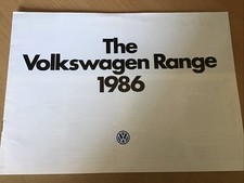 Volkswagen range 1986 for sale  NOTTINGHAM