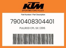 Ktm genuine pullrod d'occasion  Expédié en Belgium