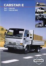 Nissan Cabstar E TL1 - 120.35 05 / 1999 catalogue brochure tcheque Czech rare na sprzedaż  PL