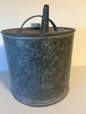 Lata de querosene galvanizado vintage para Southern Pacific Railroad comprar usado Lata de querosene galvanizado vintage para Southern Pacific Railroad comprar usado  Enviando para Brazil