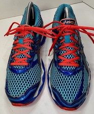 Tênis de corrida Asics feminino gel Cumulus 15 T3C5N azul tamanho 8.5 comprar usado  Enviando para Brazil
