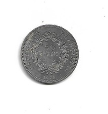 Francs hercule argent d'occasion  Marcq-en-Barœul