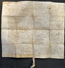 1648 indentured deed for sale  BEDFORD
