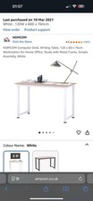 Computer desk writing for sale  READING