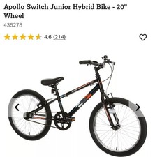Kids bike inch for sale  SALFORD
