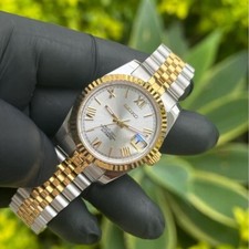 Seikmod estilo data | Mostrador de prata romano, pulseira Jubileu, autêntico 39mm comprar usado  Enviando para Brazil