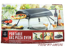 Member's Mark 12" Portable Gas Pizza Oven, Black, New, With Pizza Stone. comprar usado Member's Mark 12" Portable Gas Pizza Oven, Black, New, With Pizza Stone. comprar usado  Enviando para Brazil