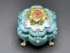 Vintage blue floral for sale  Marlborough