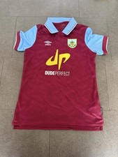 Burnley home shirt for sale  ILKESTON