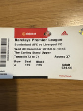 Mint ticket premier for sale  LUTON