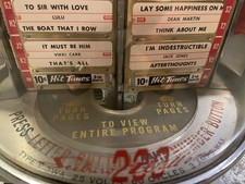 Seeburg jukebox wallbox d'occasion  Expédié en Belgium