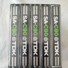 Tdk blank cassette for sale  LONDON