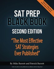 Sat prep black for sale  Interlochen